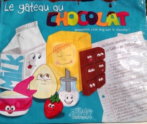 Sac Recette gteau au chocolat